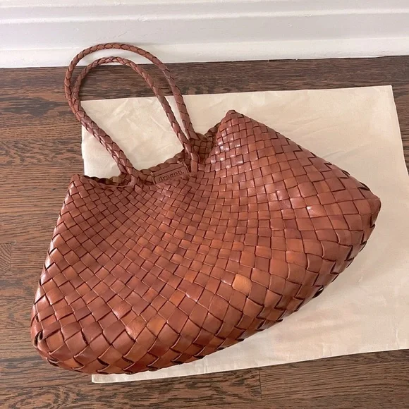 Dragon Diffusion Brown Woven Tote - Picture 3 of 14